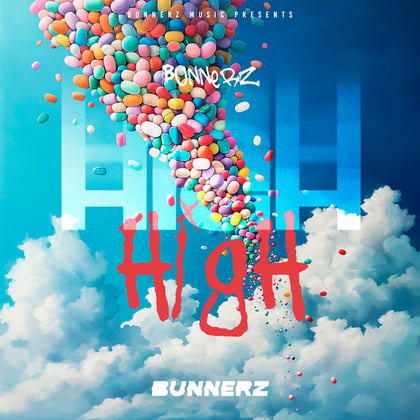 High album by Bunnerz - Drum and Bass Cover Art