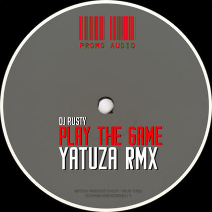 Play The Game (Yatuza rmx) album by DJ Rusty - Drum and Bass Cover Art