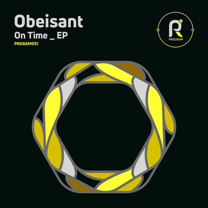 On Time EP album by Obeisant - Drum and Bass Cover Art