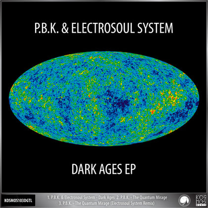 Dark Ages album by Electrosoul System - Drum and Bass Cover Art