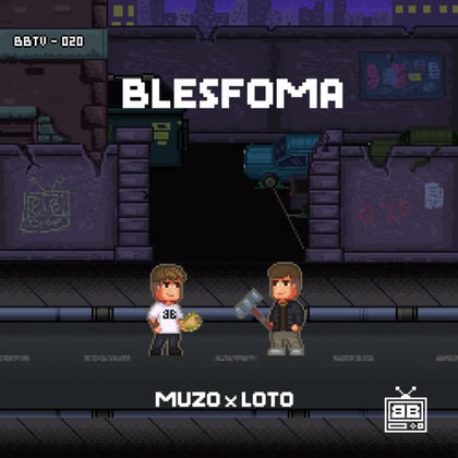 Blesfoma album by Muzo - Drum and Bass Cover Art