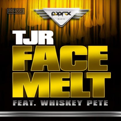 Face Melt album by Whiskey Pete - Drum and Bass Cover Art