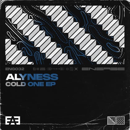 Cold One EP album by Alyness - Drum and Bass Cover Art