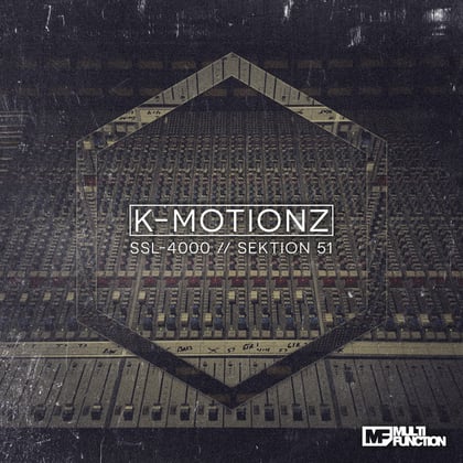 SSL 4000 / Sektion 51 album by K Motionz - Drum and Bass Cover Art