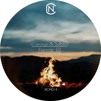 Fireside album by nCamargo & Subsid - Drum and Bass Cover Art