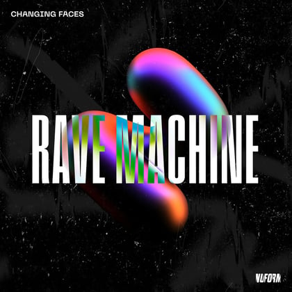 Rave Machine album by Changing Faces - Drum and Bass Cover Art