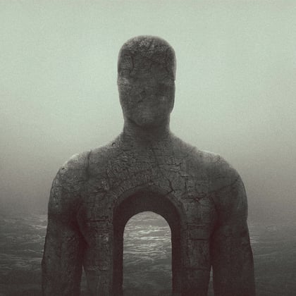 The Forgotten Door album by J-Kon - Drum and Bass Cover Art
