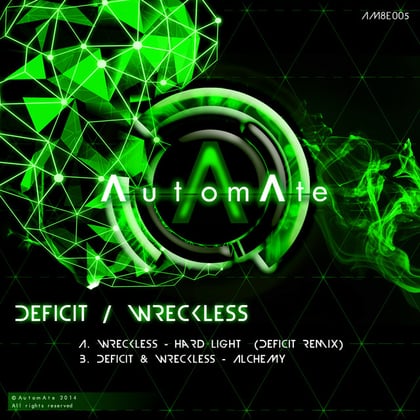 Hard Light (Deficit Remix) / Alchemy album by Wreckless - Drum and Bass Cover Art