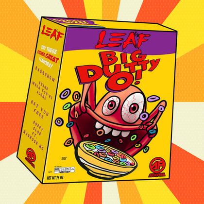 Big Dutty O! album by Leaf - Drum and Bass Cover Art