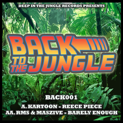 Reece Piece / Barely Enough album by Kartoon, RMS & Maszive - Drum and Bass Cover Art