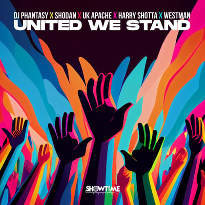United We Stand album by Uk Apache, Shodan & Westman - Drum and Bass Cover Art