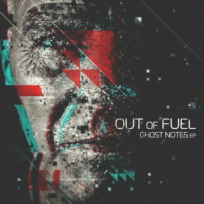 Ghost Notes album by Out Of Fuel - Drum and Bass Cover Art