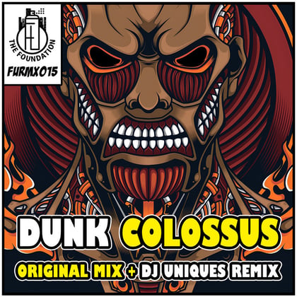 Colossus album by Dunk - Drum and Bass Cover Art