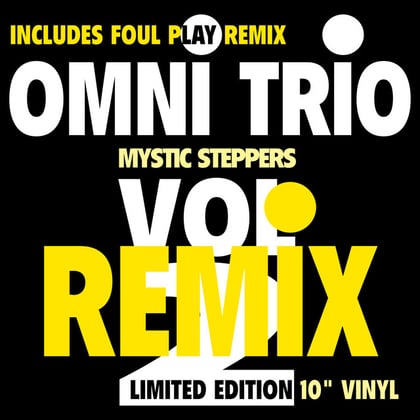 Step Off (Gold Blend Remix) / Feel Better (Foul Play Remix) album by Omni Trio - Drum and Bass Cover Art