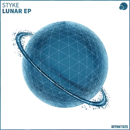 Lunar EP album by Styke - Drum and Bass Cover Art