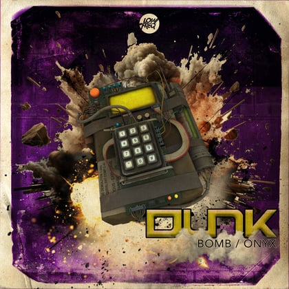 BOMB/ONYX album by Dunk - Drum and Bass Cover Art