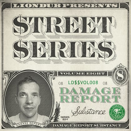 Liondub Street Series, Vol. 08: Substance album by Damage Report - Drum and Bass Cover Art