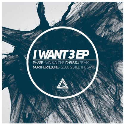 I Want 3 EP album by Phase - Drum and Bass Cover Art