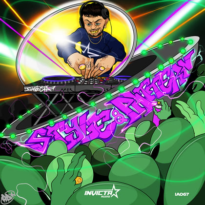 Style & Pattern album by Jappa - Drum and Bass Cover Art