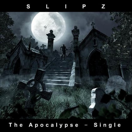 The Apocalypse album by Slipz & Madman & Poets - Drum and Bass Cover Art