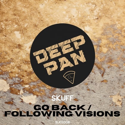 Go Back / Following Visions album by Skuff - Drum and Bass Cover Art