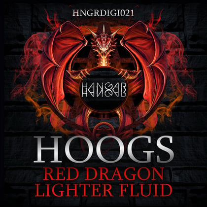 Red Dragon / Lighter Fluid album by Hoogs - Drum and Bass Cover Art