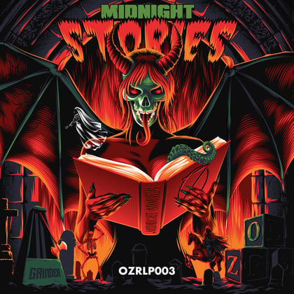 Midnight Stories album by Grinder - Drum and Bass Cover Art