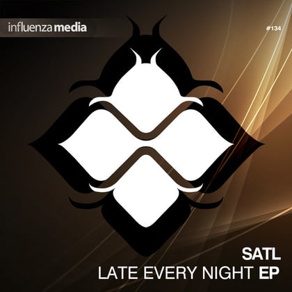 Late Every Night EP album by Satl - Drum and Bass Cover Art