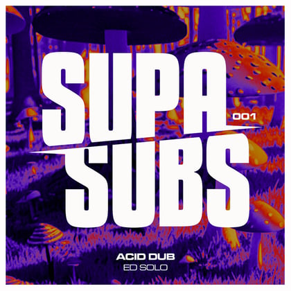 Acid Dub album by Ed Solo - Drum and Bass Cover Art