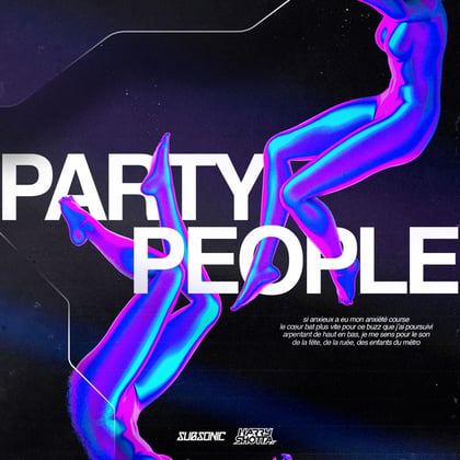 Party People album by Subsonic & Harry Shotta - Drum and Bass Cover Art