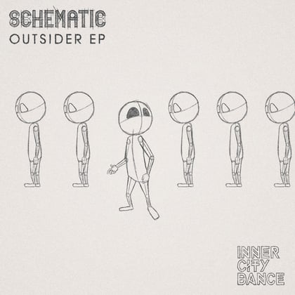 Outsider album by Polaris - Drum and Bass Cover Art