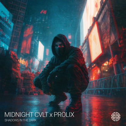 Shadows In The Dark album by Prolix - Drum and Bass Cover Art