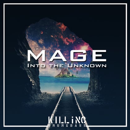 Into the Unknown album by Mage - Drum and Bass Cover Art