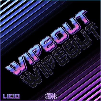 Wipeout album by Licid & OXXO - Drum and Bass Cover Art