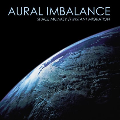 Space Monkey album by Aural Imbalance - Drum and Bass Cover Art
