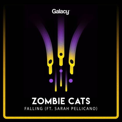 Falling (ft. Sarah Pellicano) album by Zombie Cats - Drum and Bass Cover Art