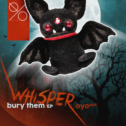Bury Them album by Whisper - Drum and Bass Cover Art