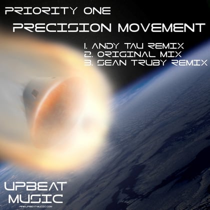 Precision Movement album by Priority One - Drum and Bass Cover Art