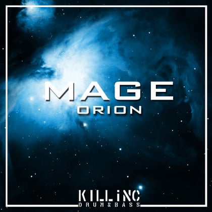 Orion album by Mage - Drum and Bass Cover Art