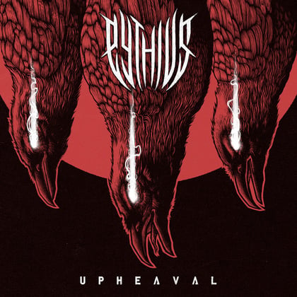 Upheaval album by Pythius - Drum and Bass Cover Art