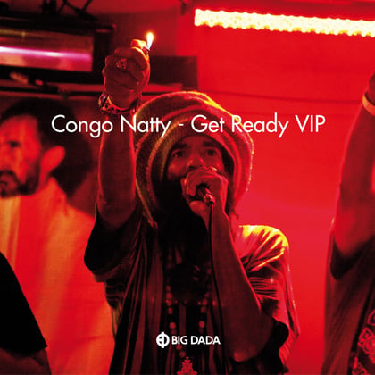 Get Ready VIP album by Congo Natty - Drum and Bass Cover Art
