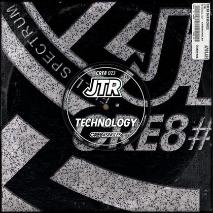 Cre8#Singles album by JTR - Drum and Bass Cover Art