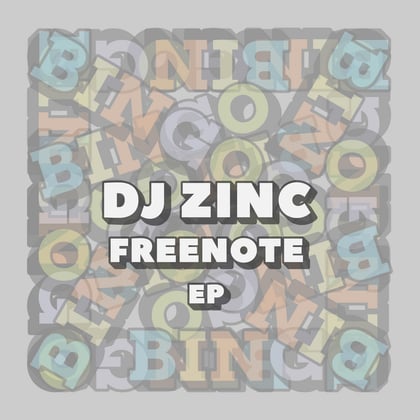 Freenote album by DJ Zinc - Drum and Bass Cover Art