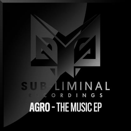The Music album by Agro - Drum and Bass Cover Art