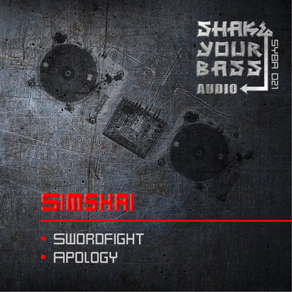 Swordfight / Apology album by Simskai - Drum and Bass Cover Art