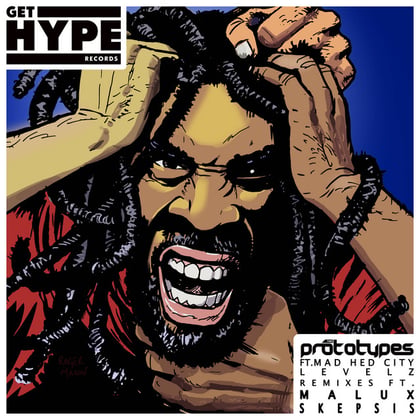 Levelz (Remixes) album by The Prototypes - Drum and Bass Cover Art