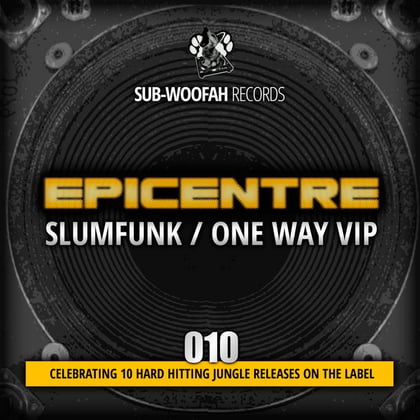 Slumfunk album by Epicentre - Drum and Bass Cover Art