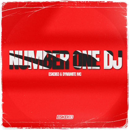 Number One DJ album by Dynamite MC - Drum and Bass Cover Art