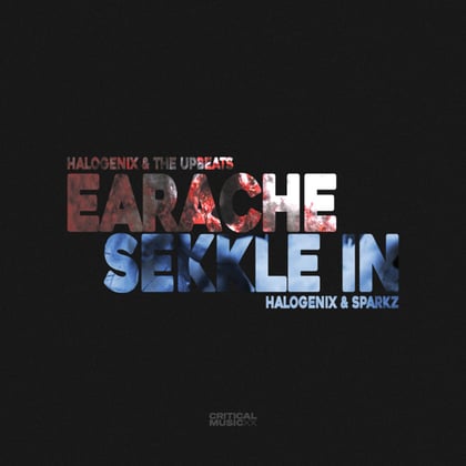 Earache / Sekkle In album by Halogenix - Drum and Bass Cover Art