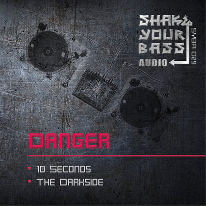 10 Seconds / The Darkside album by Danger & Vital Link - Drum and Bass Cover Art